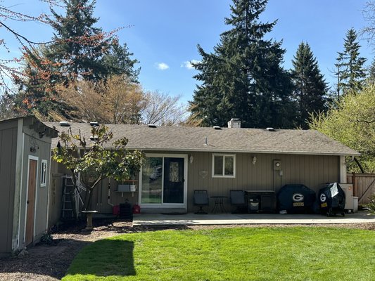 Mountain Goat Roofing - Back of house - before - Lynnwood, WA Mountain Goat Roofing - Back of house - before - Lynnwood, WA