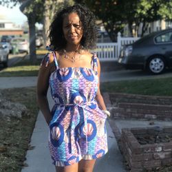 Sylvia's Design Studio - Adults, come take a class to make this simple romper for the summer. no button, no zippers, just elastic and your desire to learn a new skil