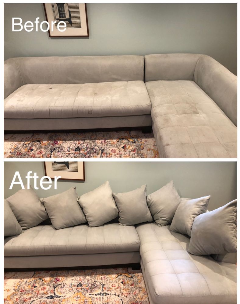 Trusted Green Cleaners - upholstery in Bedford, MA