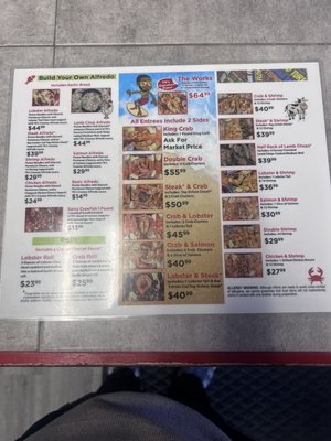 Menu photo 1 TK’s Surf And Turf Kitchen Denver, CO