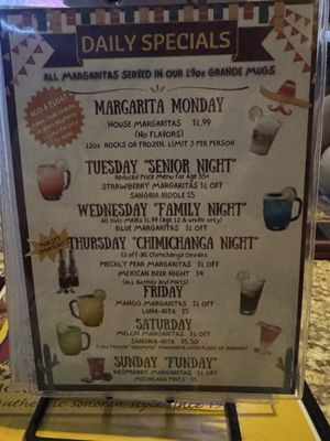 Menu photo 7 Valle Luna Phoenix, AZ