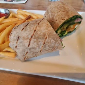 Wood n Tap - Crispy Fish Wrap - Bars Near Me - Newington, Connecticut Wood n Tap - Crispy Fish Wrap - Bars Near Me - Newington, Connecticut