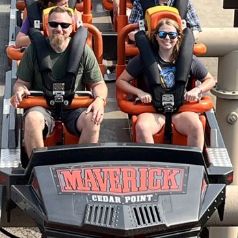 Cedar Point - Maverick did not disappoint! - Amusement Parks Near Me - Sandusky, Ohio