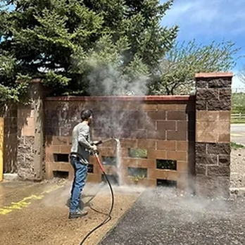 NH Bighorn Contracting - Pressure Washing Graffiti Removal  Equipment Washing Window Cleaning Gum Removal Sign Installation - Landscaping Near Me - Fort Lupton, Colorado
