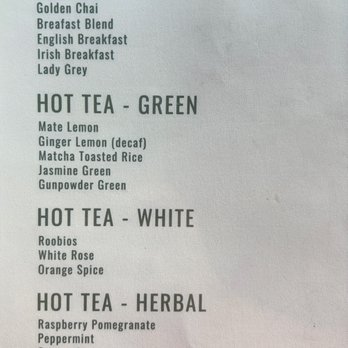Simply Brew - Tea menu - Coffee & Tea Near Me - Russell, Kansas Simply Brew - Tea menu - Coffee & Tea Near Me - Russell, Kansas