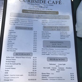 Curbside Cafe - Great options - Breakfast & Brunch Near Me - Vista, California
