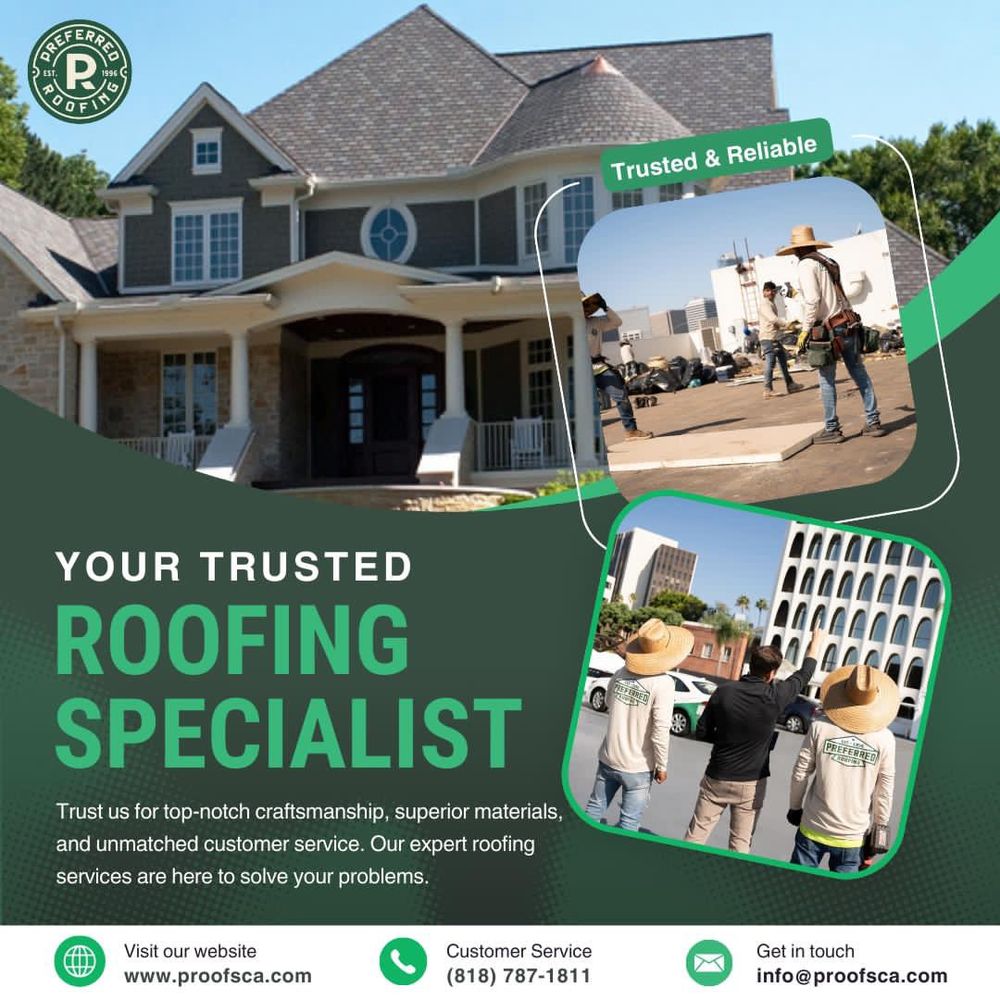 Slide of Preferred Roofing