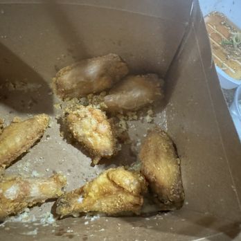 Kpop Rice Flour Chicken - Chicken was not well-done fried, not crispy. Very bad. No flavor even i tried to put in airfry but still very bad. - Korean Near Me - Anaheim, California