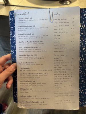 Menu photo 1 Forage Los Angeles, CA