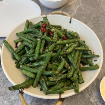 Yum Long - Dry-Fried Green Beans W/ Minced Beef - Chinese Near Me - Monterey Park, California Yum Long - Dry-Fried Green Beans W/ Minced Beef - Chinese Near Me - Monterey Park, California