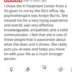 The A Treatment Center - Trauma