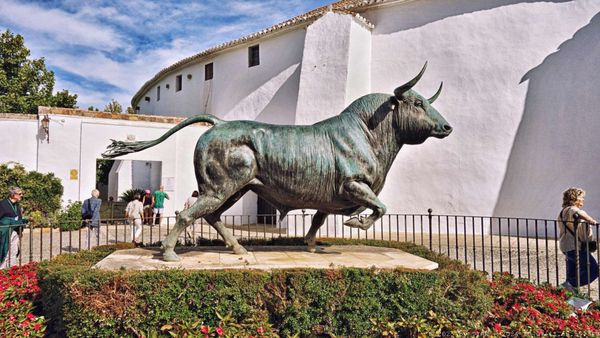 Bullring of the Royal Cavalry of Ronda by null