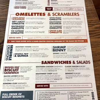 Another Broken Egg Cafe - Menu - Breakfast & Brunch Near Me - Pembroke Pines, Florida Another Broken Egg Cafe - Menu - Breakfast & Brunch Near Me - Pembroke Pines, Florida