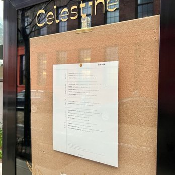 Celestine - Menu outdoor - Mediterranean Near Me - Brooklyn, New York Celestine - Menu outdoor - Mediterranean Near Me - Brooklyn, New York