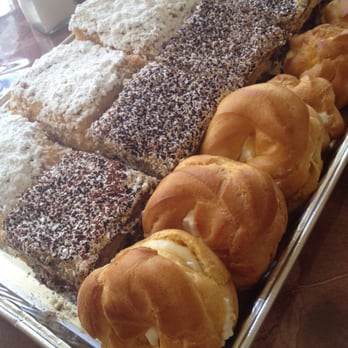 Lord & Villa Bakery - Napoleon, hazelnut Napoleon, and cream puff assortment...delicious! - Bakeries Near Me - Glendale, California