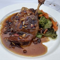 Charolais - Duck confit in Pedro Ximenez reduction