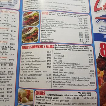 La Nova Pizzeria - options - Pizza Near Me - Buffalo, New York La Nova Pizzeria - options - Pizza Near Me - Buffalo, New York