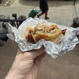 Chicken biscuit with honey butter. I'm fucking floored. This is certified BUSSIN