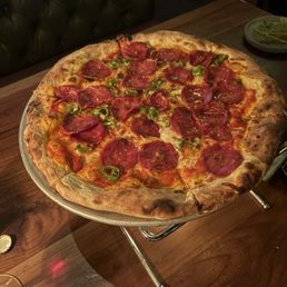Spicy Soppressata Pizza