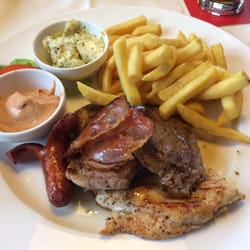 Pension Restaurant Berta - Grillteller, sehr lecker