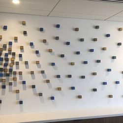 E Art Consulting - Tommy Moss commission cube installation