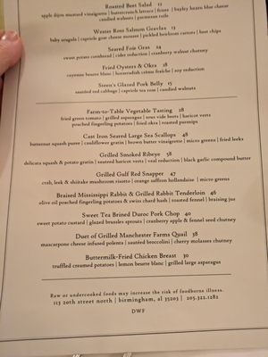 Menu photo 7 Cafe Dupont Birmingham, AL