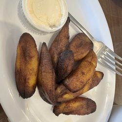 Cerritos Pupuseria - Side of plantains (generous portion)