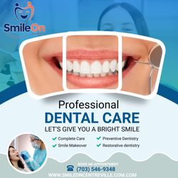 SmileOn Dentistry - We give you all the reasons to smile!  Come visit or give us a call today (703) 215-9673.