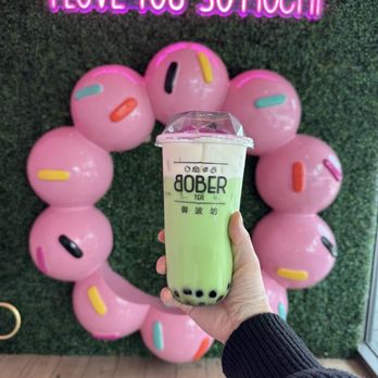 TOMO Tea House - Mung Bean Pandan Latte - Coffee & Tea Near Me - Palo Alto, California TOMO Tea House - Mung Bean Pandan Latte - Coffee & Tea Near Me - Palo Alto, California