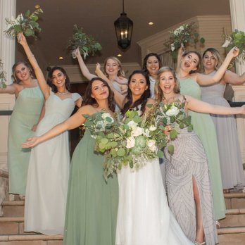 Bride To Be Couture - The color scheme turned out beautiful and everyone got to choose a dress they loved! - Bridal Near Me - Carmichael, California