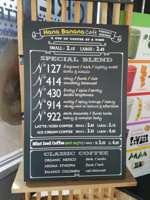 Menu photo 5 Hana Banana El Paso, TX