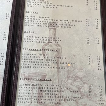 Trattoria La Vigna - Menu - Italian Near Me - Galveston, Texas Trattoria La Vigna - Menu - Italian Near Me - Galveston, Texas