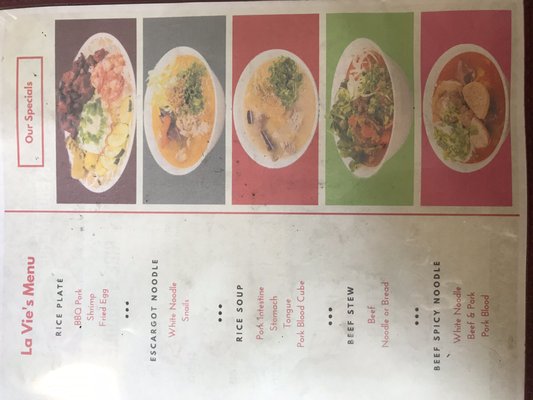 Menu photo 8 Cafe La Vie Tacoma, WA