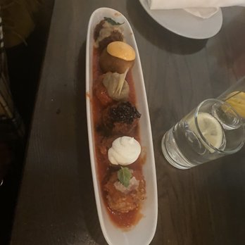 Grana - Meatball flight - Italian Near Me - Atlanta, Georgia