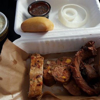 Dickey's Barbecue Pit - Suppose to be 3 meat meal. What a joke - Barbeque Near Me - Rock Springs, Wyoming Dickey's Barbecue Pit - Suppose to be 3 meat meal. What a joke - Barbeque Near Me - Rock Springs, Wyoming