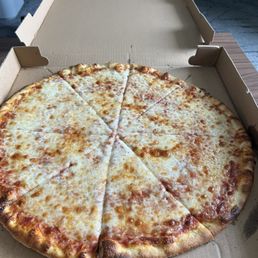 Large 18 inch cheese pizza Large 18 inch cheese pizza