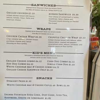 Sticks N Stones Etc - Menu - Burgers Near Me - Pierson, Michigan