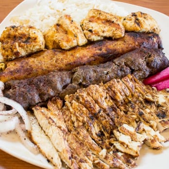 Anaam's Palate - Pictured from top to bottom: Chicken Tikka; Chicken Kabob; Beef Kabob; Chicken Shawarma. - Middle Eastern Near Me - Commerce Township, Michigan Anaam's Palate - Pictured from top to bottom: Chicken Tikka; Chicken Kabob; Beef Kabob; Chicken Shawarma. - Middle Eastern Near Me - Commerce Township, Michigan