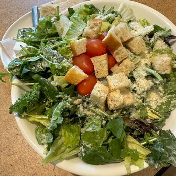 Panera Bread - Caesar Salad with added greens and tomatoes! - Salad Near Me - San Diego, California Panera Bread - Caesar Salad with added greens and tomatoes! - Salad Near Me - San Diego, California