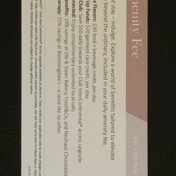 InterContinental New York Barclay - Amenity Fee - Hotels Near Me - New York, New York InterContinental New York Barclay - Amenity Fee - Hotels Near Me - New York, New York