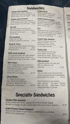 Menu photo 1 Timberwoods Family Restaurant Morganton, NC