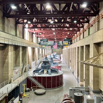 Hoover Dam - The turbines inside the dam. - Landmarks & Historical Buildings Near Me - Boulder City, Nevada Hoover Dam - The turbines inside the dam. - Landmarks & Historical Buildings Near Me - Boulder City, Nevada