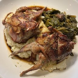 Quail and Collards Quail and Collards