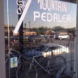Mountain Pedaler Bicycles - Store window