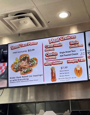 Menu photo 3 Naughty Tacos Phoenix, AZ