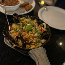 E B Latin Bistro - Seafood Paella Valenciana