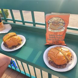 Bacon Jam burger and Dirty burger Bacon Jam burger and Dirty burger
