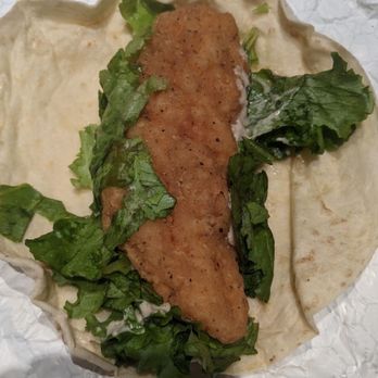 IV Deli Mart - Crispy Chicken Wrap with Tahini Sauce. - Delis Near Me - Goleta, California