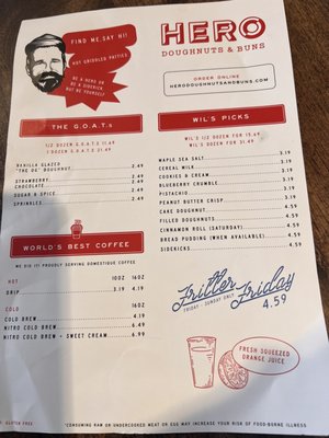 Menu photo 5 Hero Birmingham, AL