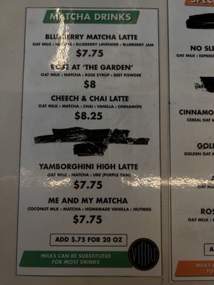 Menu photo 3 Virtu Coffee Los Angeles, CA
